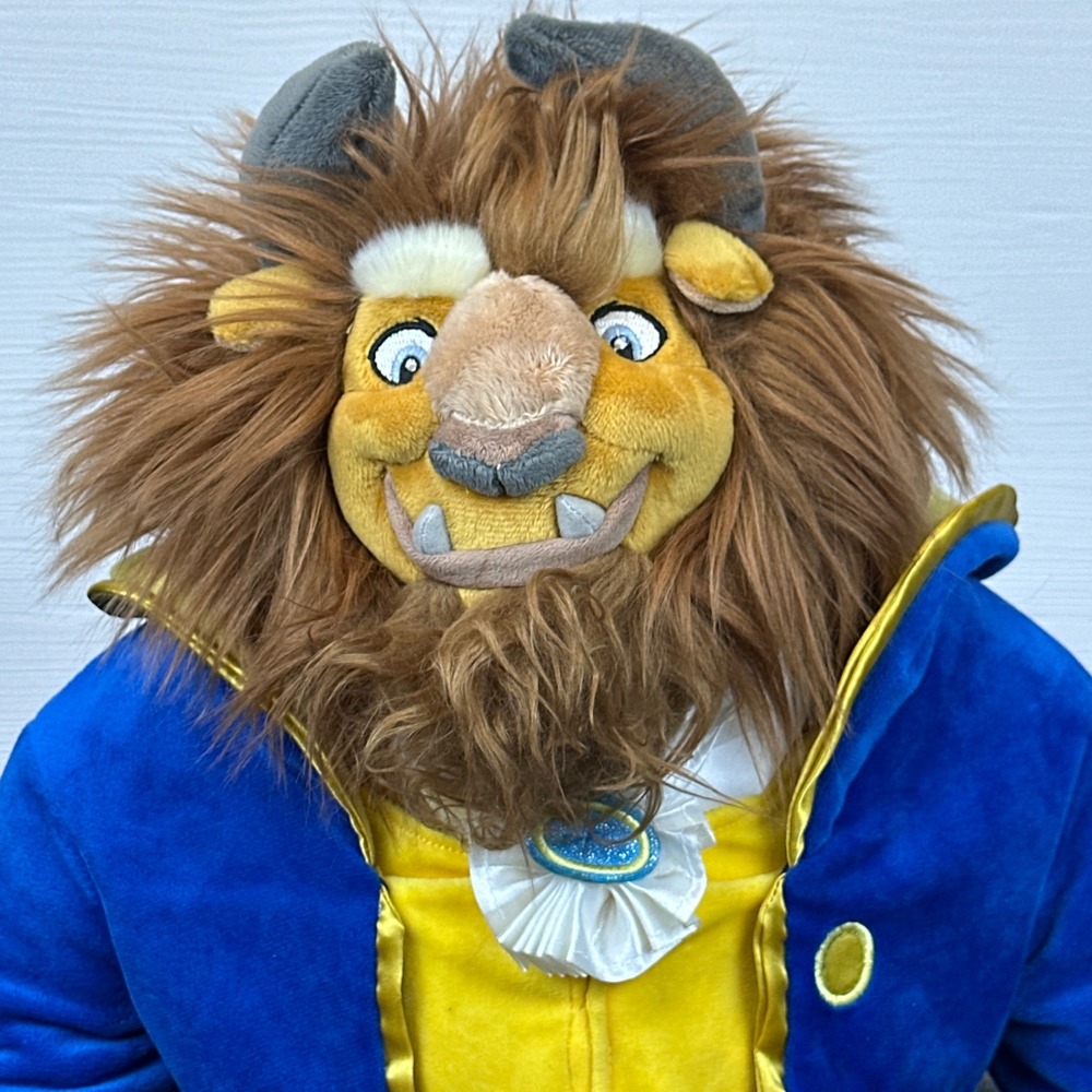 Disney Parks Beauty and the Beast Plush Prince Blue Suit Authentic Disney Store - Picture 2 of 14